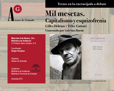 Mil mesetas. Capitalismo y esquizofrenia, de Guilles Deleuze y Félix Guttari