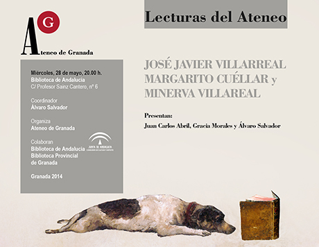 Lectura poética de José Javier Villarreal, Margarito Cuéllar y Minerva Margarita Villarreal