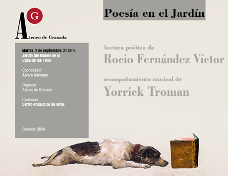 Lectura poética de Rocio Férnández Víctor, con acompañamiento musical de Yorrick Troman