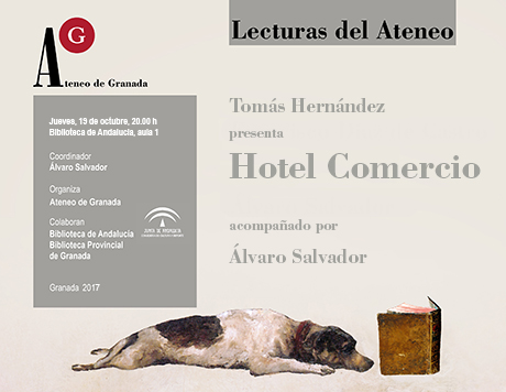 Presentación del libro “Hotel Comercio”, por Tomás Hernández