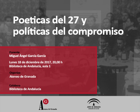 Poeticas del 27 y políticas del compromiso