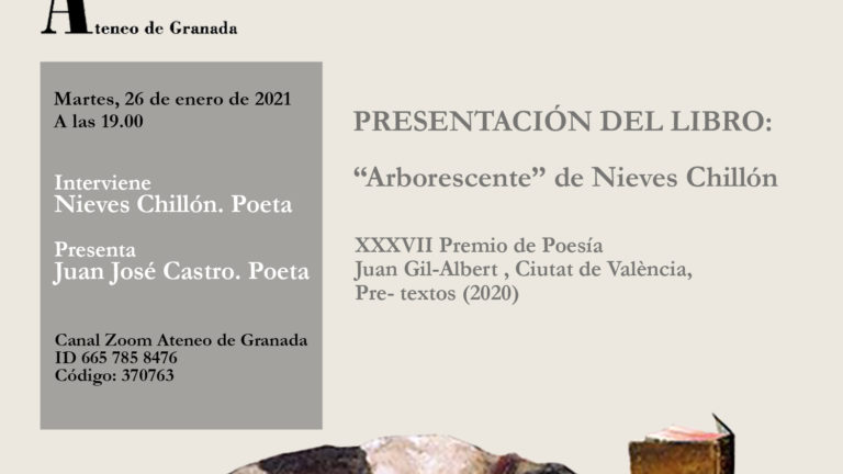Lecturas El Ateneo | Presentación del libro “Arborescente” de Nieves Chillón