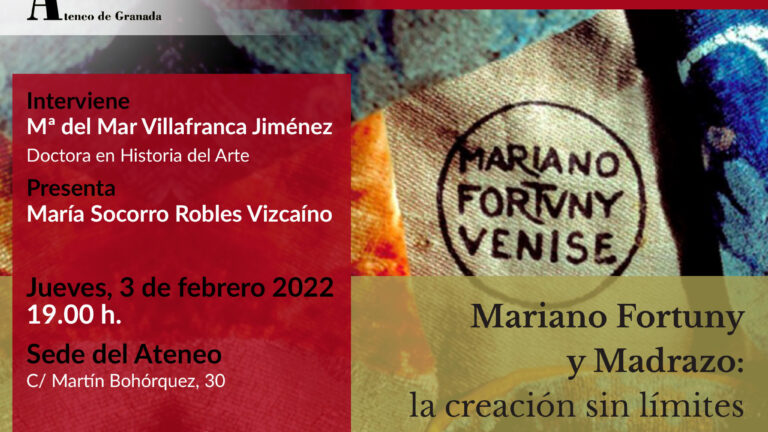 Conferencias del Ateneo | Mariano Fortuny y Madrazo: la creación sin límites