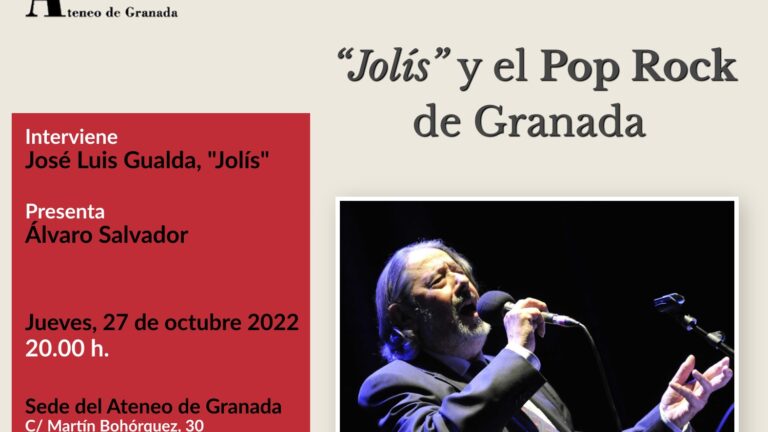 Ver CONFERENCIA | «Jolís» y el pop rock de Granada