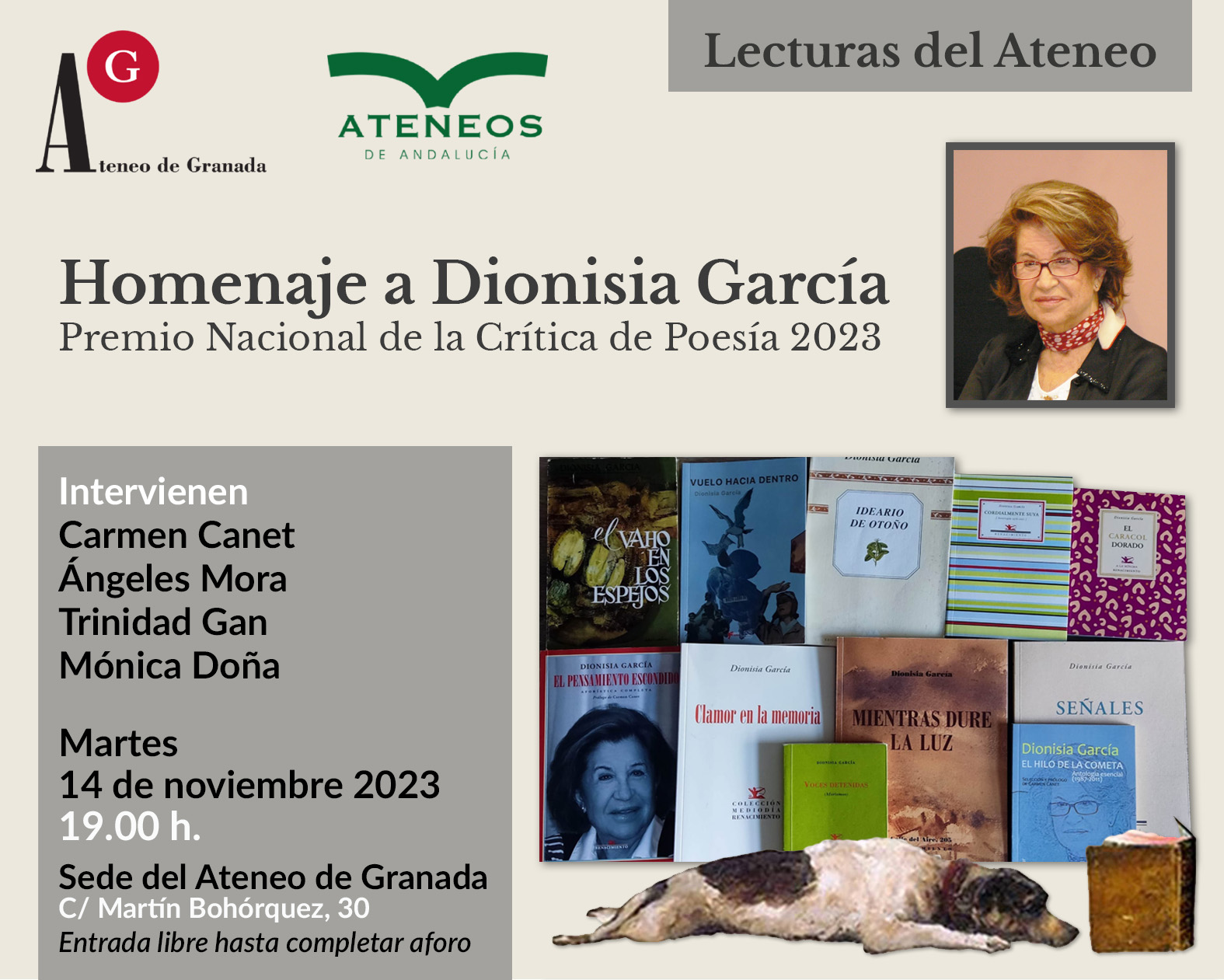 Homenaje a Dionisia García