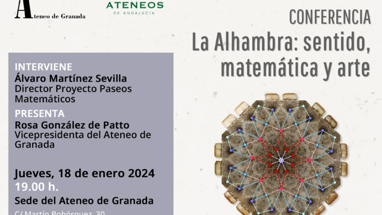 Conferencia | La Alhambra: sentido, matemática y arte