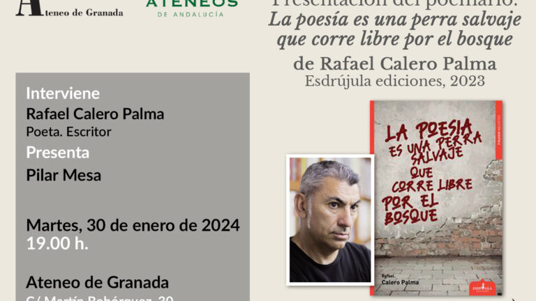 Presentación del poemario de Rafael Calero Palma